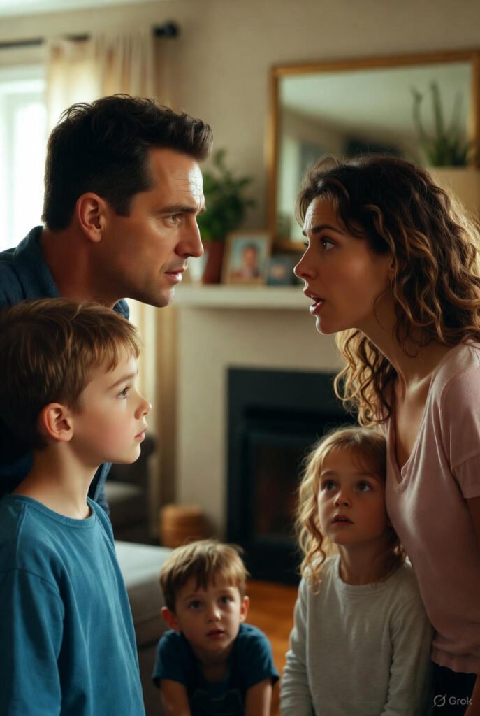 Reprogramación y biodecodificación sobre el niño que presencia discusiones entre sus padres